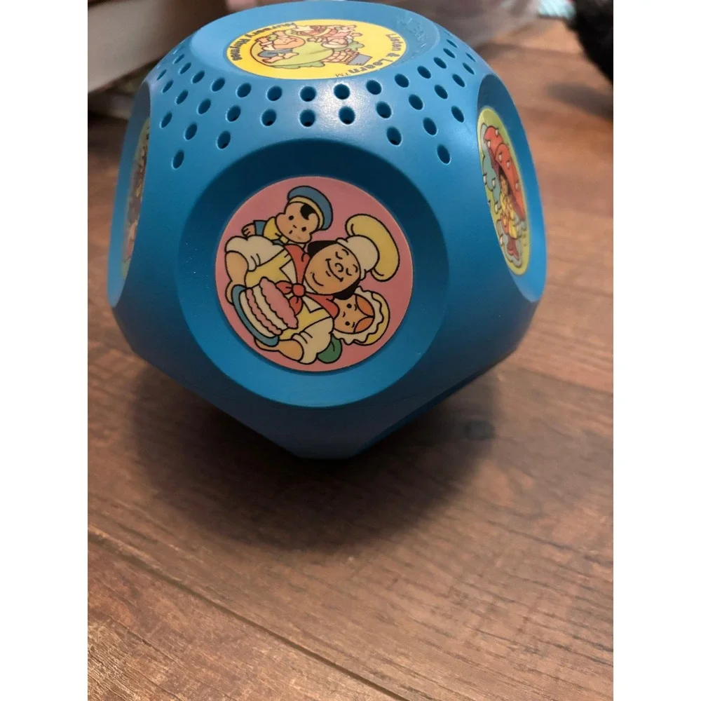Texas Instruments Listen & Learn Nursery Rhymes Blue Electronic Toy Vintage